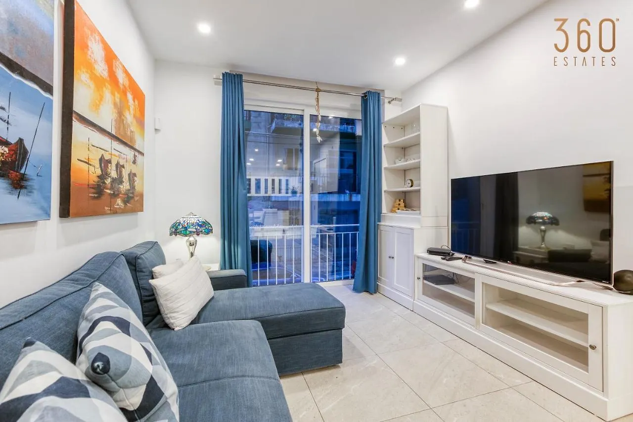Apartament A Lovely 2Br Maisonette With Private Terrace & Bbq By 360 Estates St. Julian's