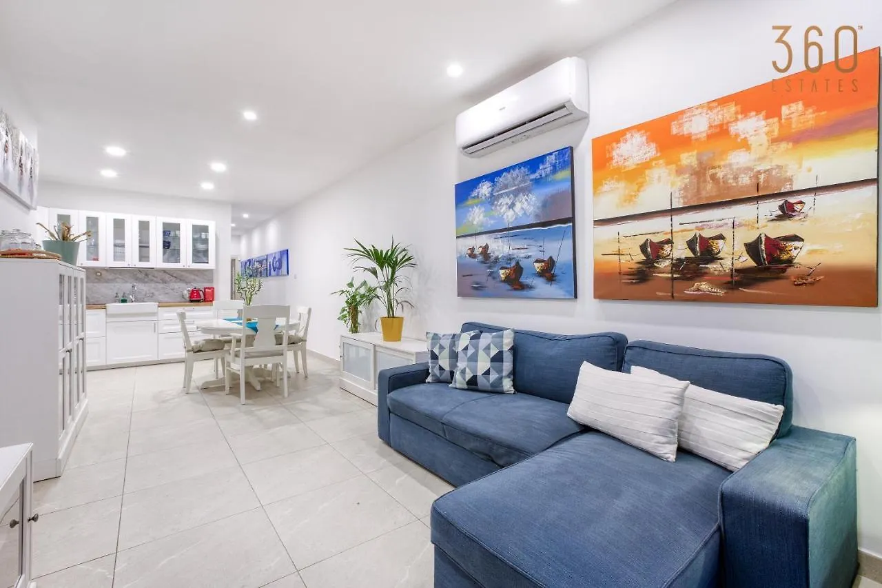 Apartament A Lovely 2Br Maisonette With Private Terrace & Bbq By 360 Estates St. Julian's